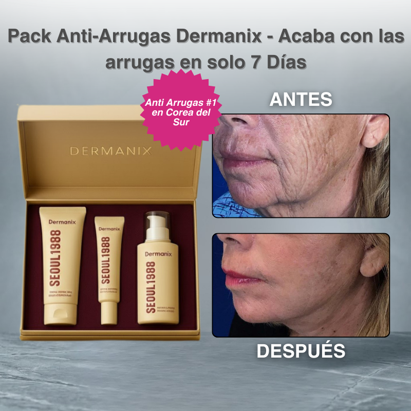 Kit Antiarrugas Dermanix | Tratamiento Coreano