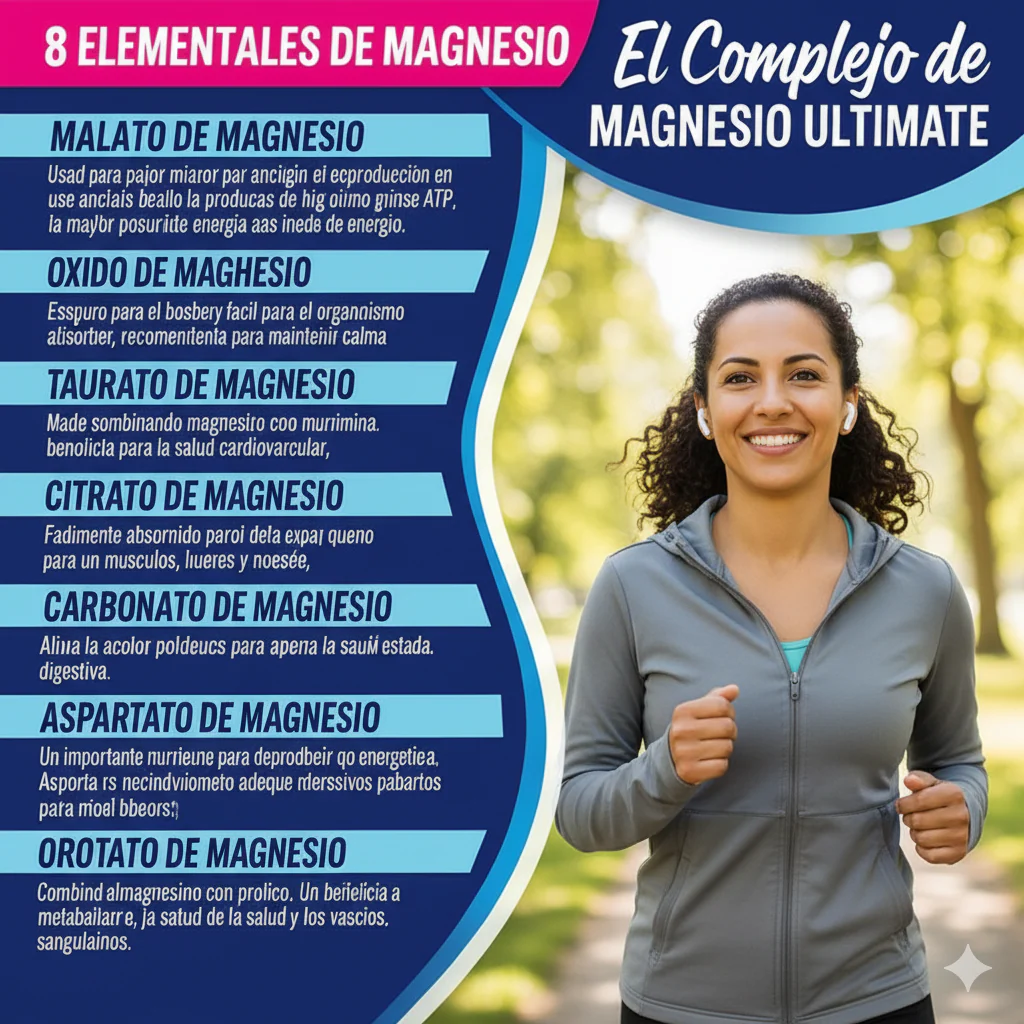 Glicitato de Magnesio de Alto Espectro